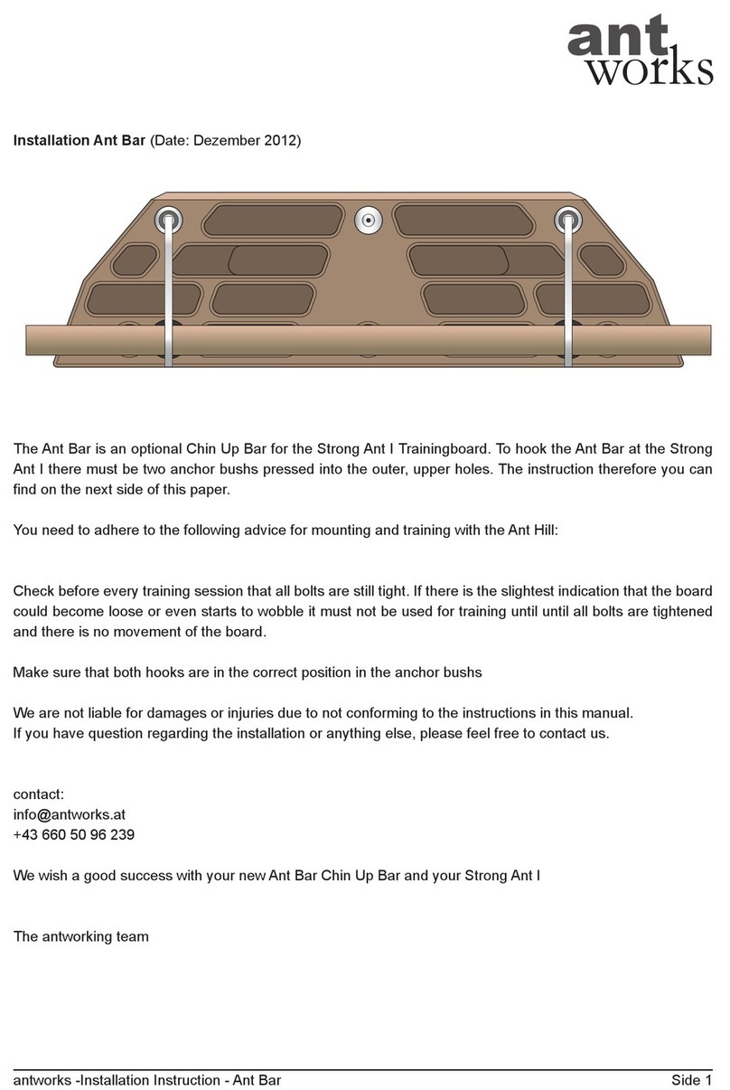 Antworks Ant Bar Installation instruction