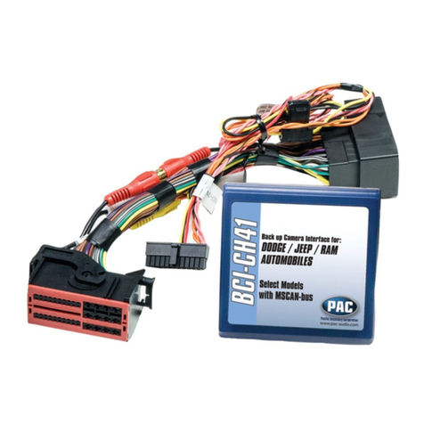 PAC BCI-CH41 User manual