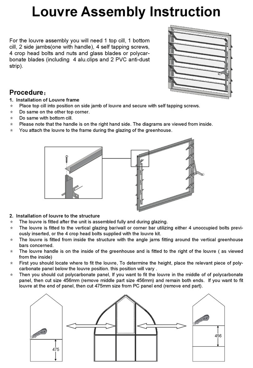 Exaco Tulip House User manual