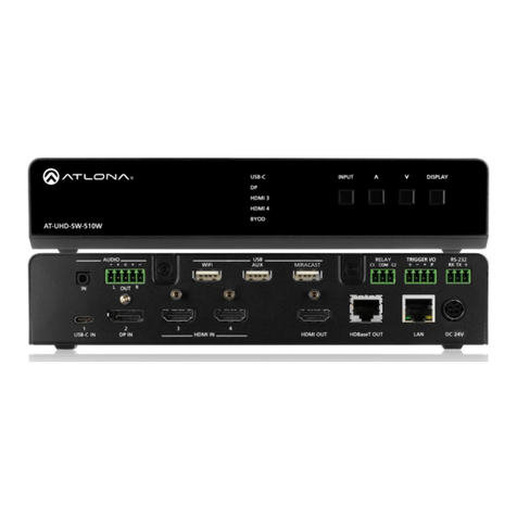 Atlona AT-UHD-SW-510W Deployment guide