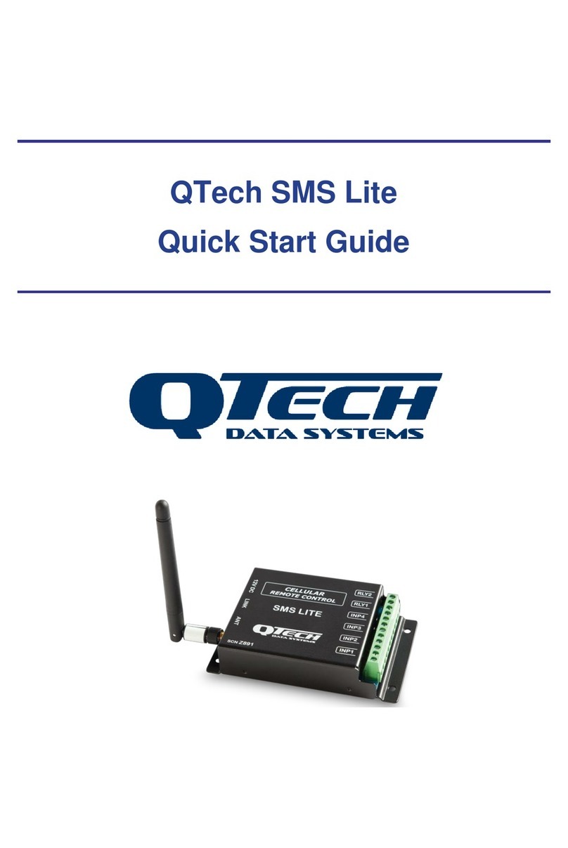 q-Tech sms lite quick start guide