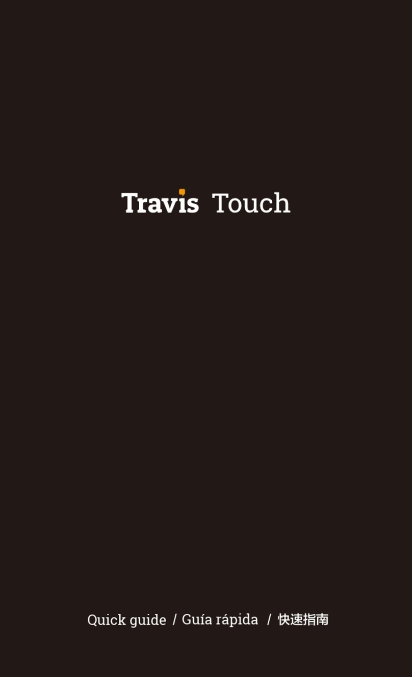 Travis Industries Touch User manual
