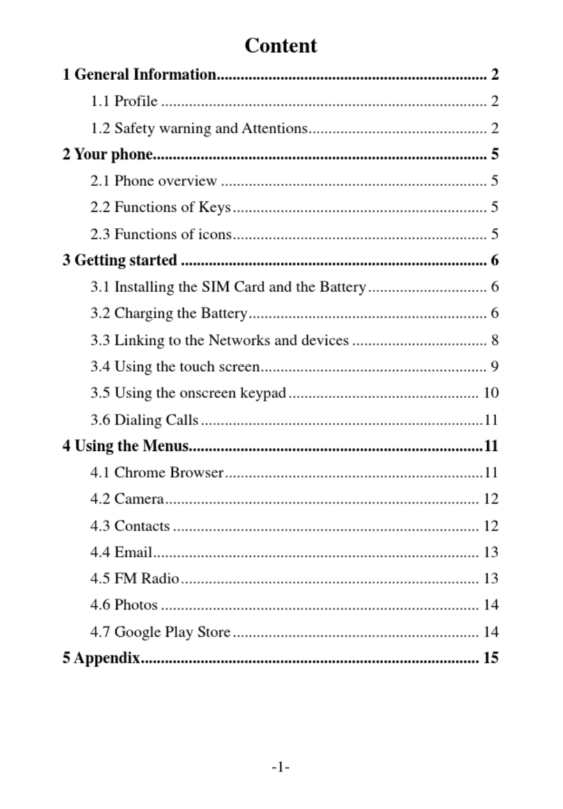 Sky Platinum B5 User manual
