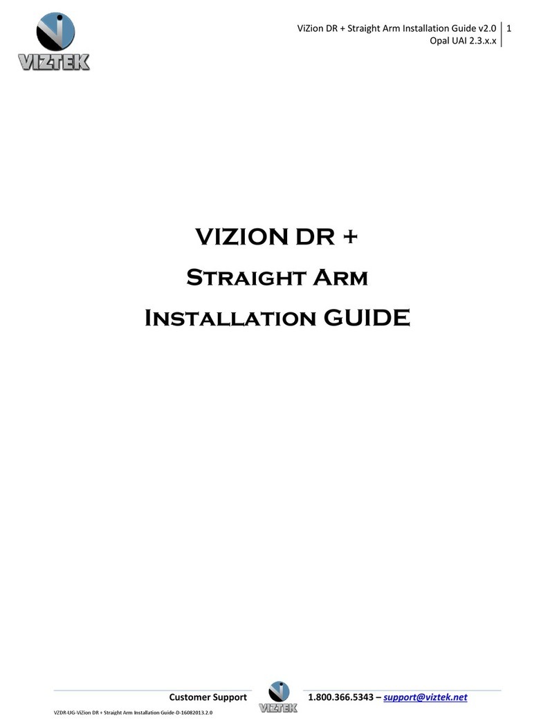 Viztek VIZION DR + User manual