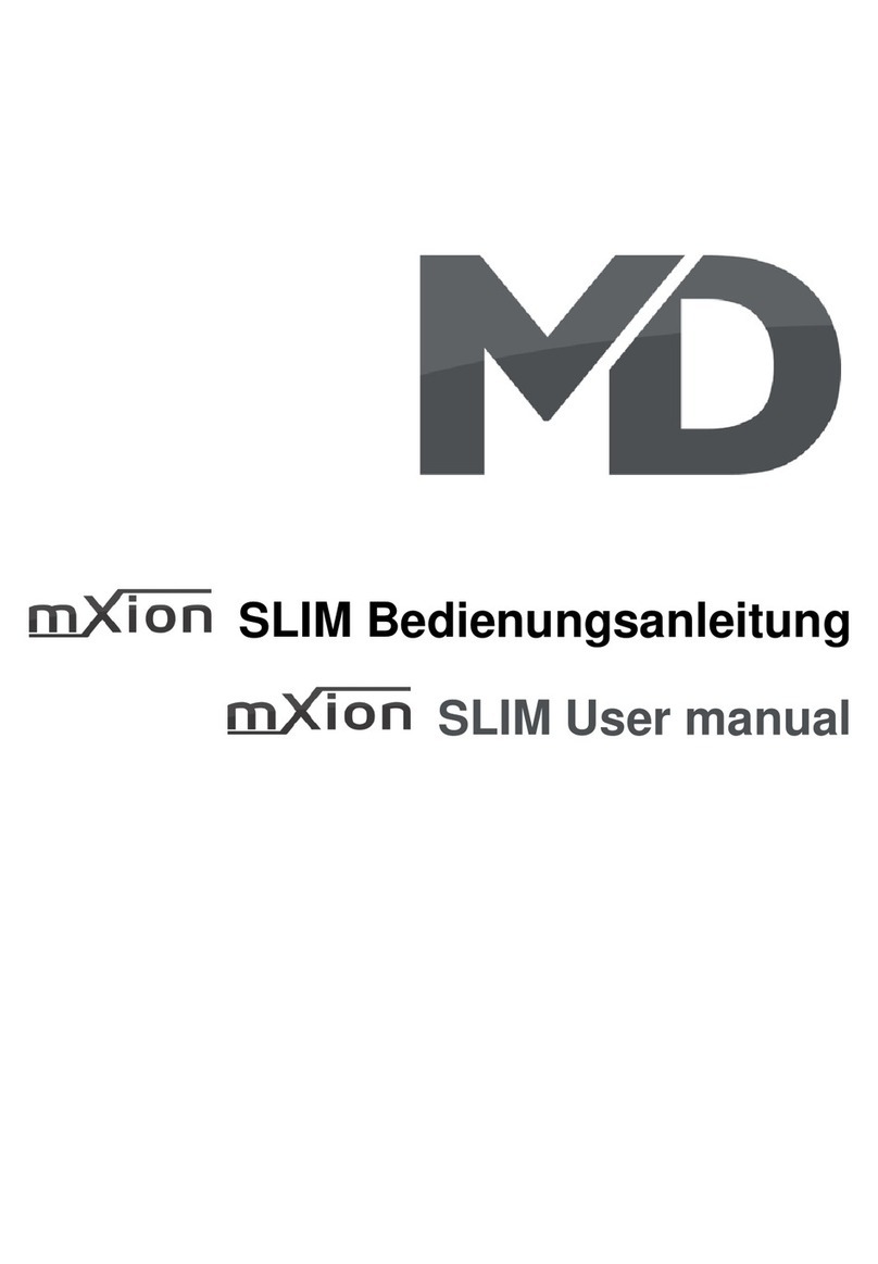 MD mXion SLIM user manual