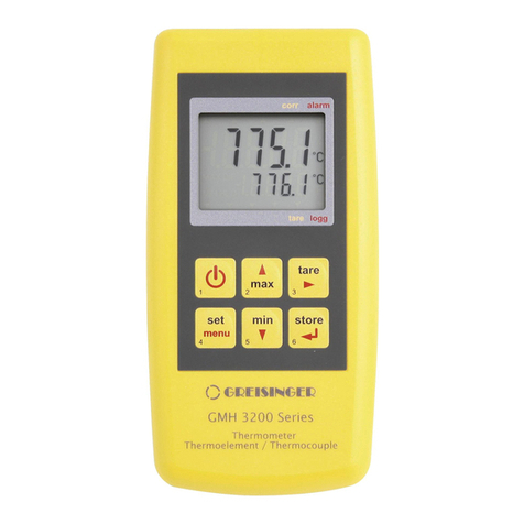GREISINGER GMH 3221 User manual