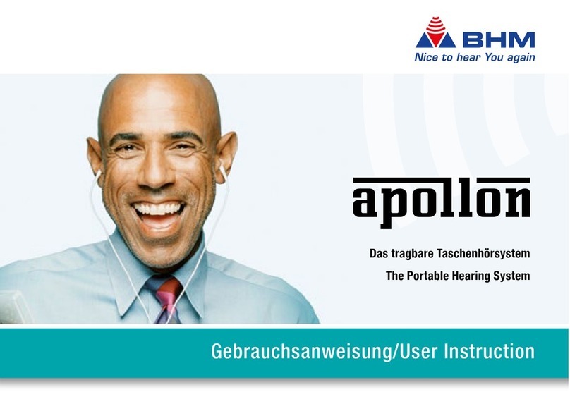 BHM Apollon Installation instructions BHM Apollon Installation instructions