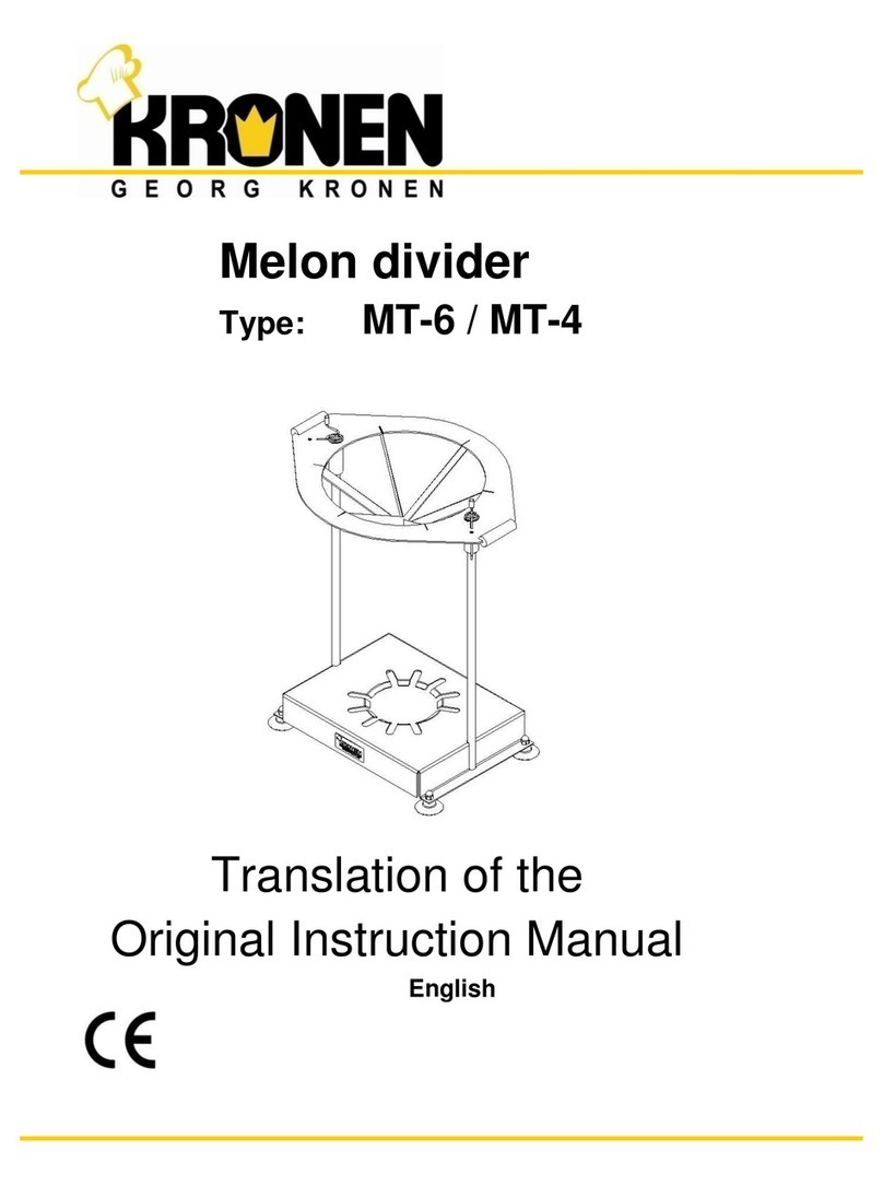 Kronen MT-6 instruction manual Kronen MT-6 instruction manual
