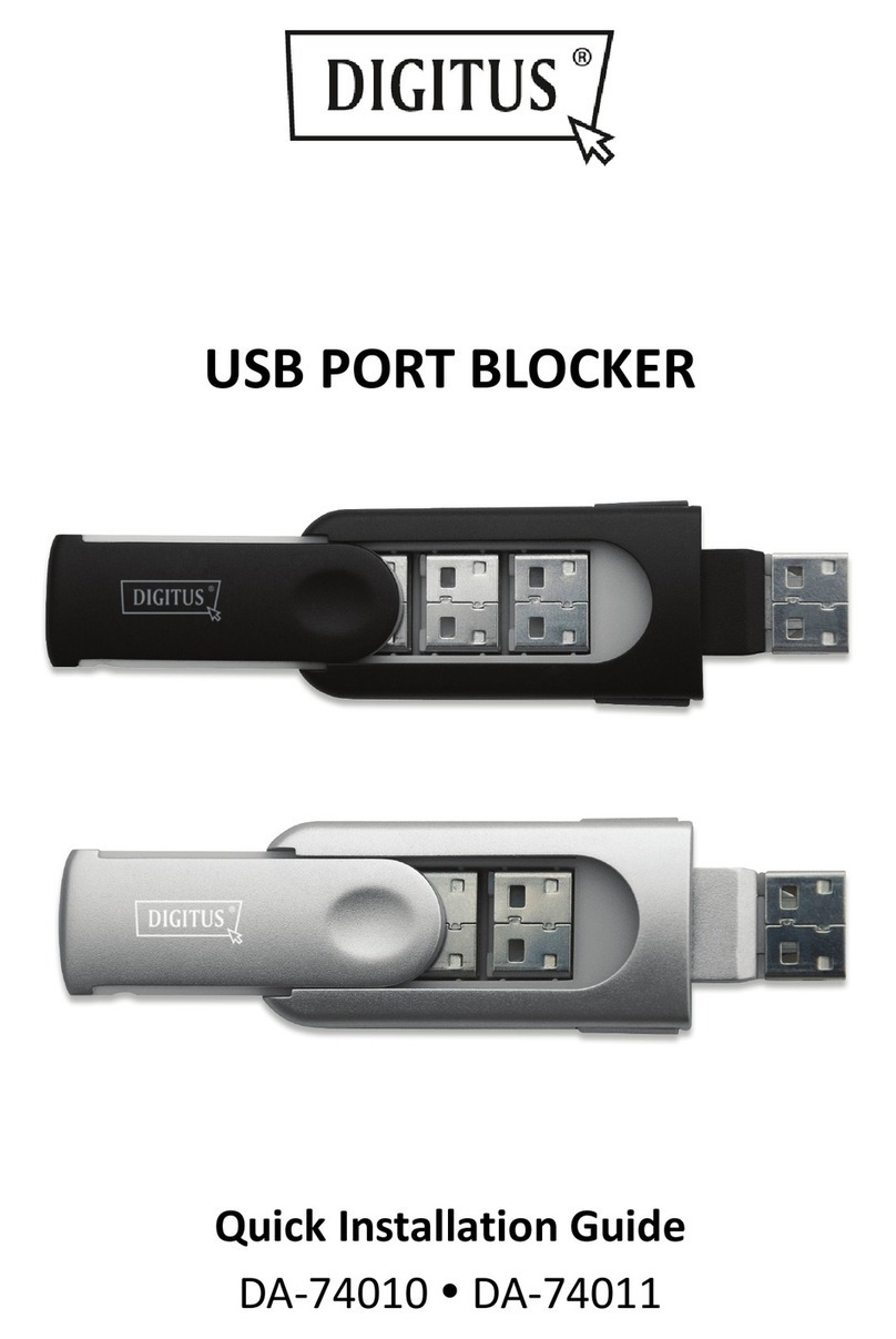 Digitus DA-74010 Quick installation guide Digitus DA-74010 Quick installation guide