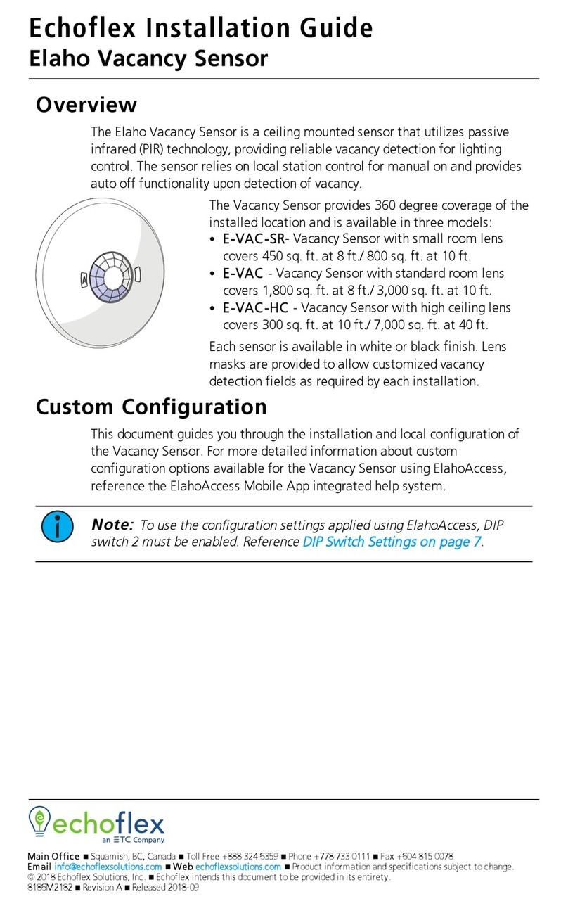 echoflex E-VAC-SR installation guide