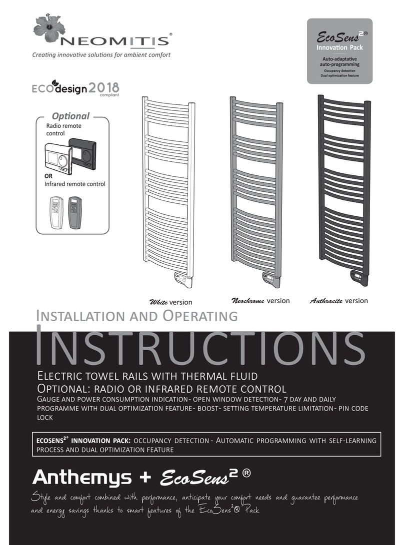 Neomitis Anthemys + EcoSens2 White User manual