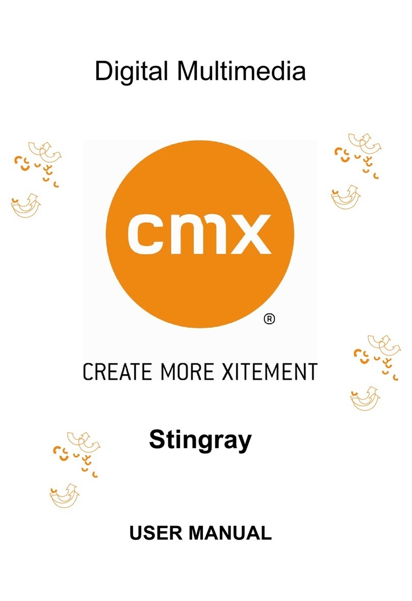CMX Stingray user manual