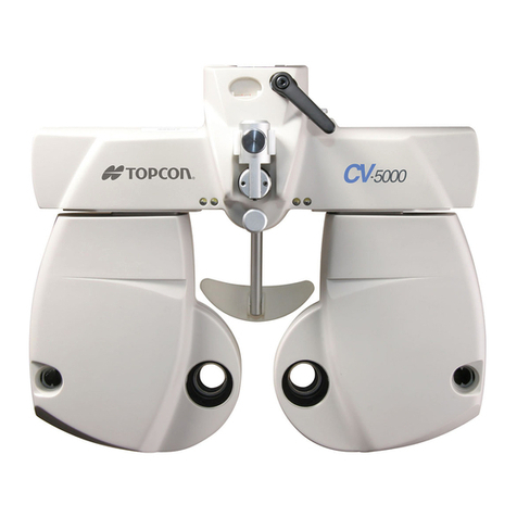 Topcon Compu-Vision CV-5000 User manual
