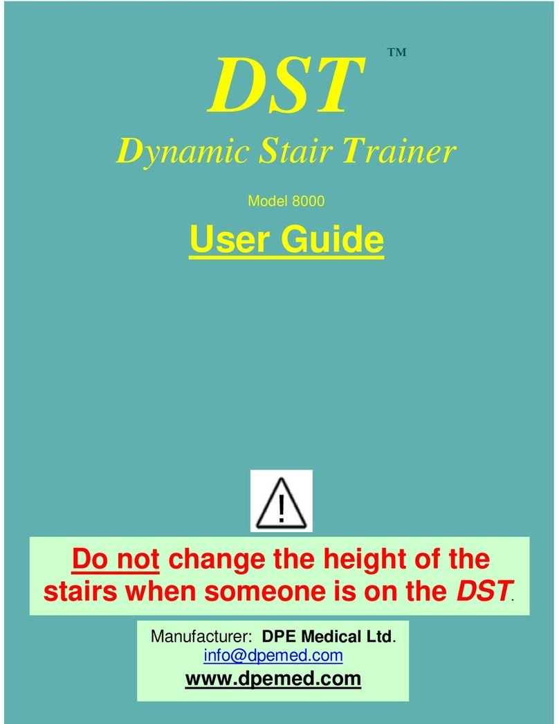 DPE Medical DST 8000 user guide