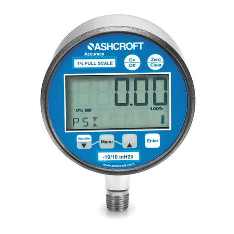 Ashcroft 2074 User manual