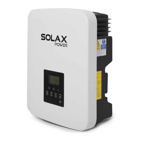 SolaX Power X1 Series User manual