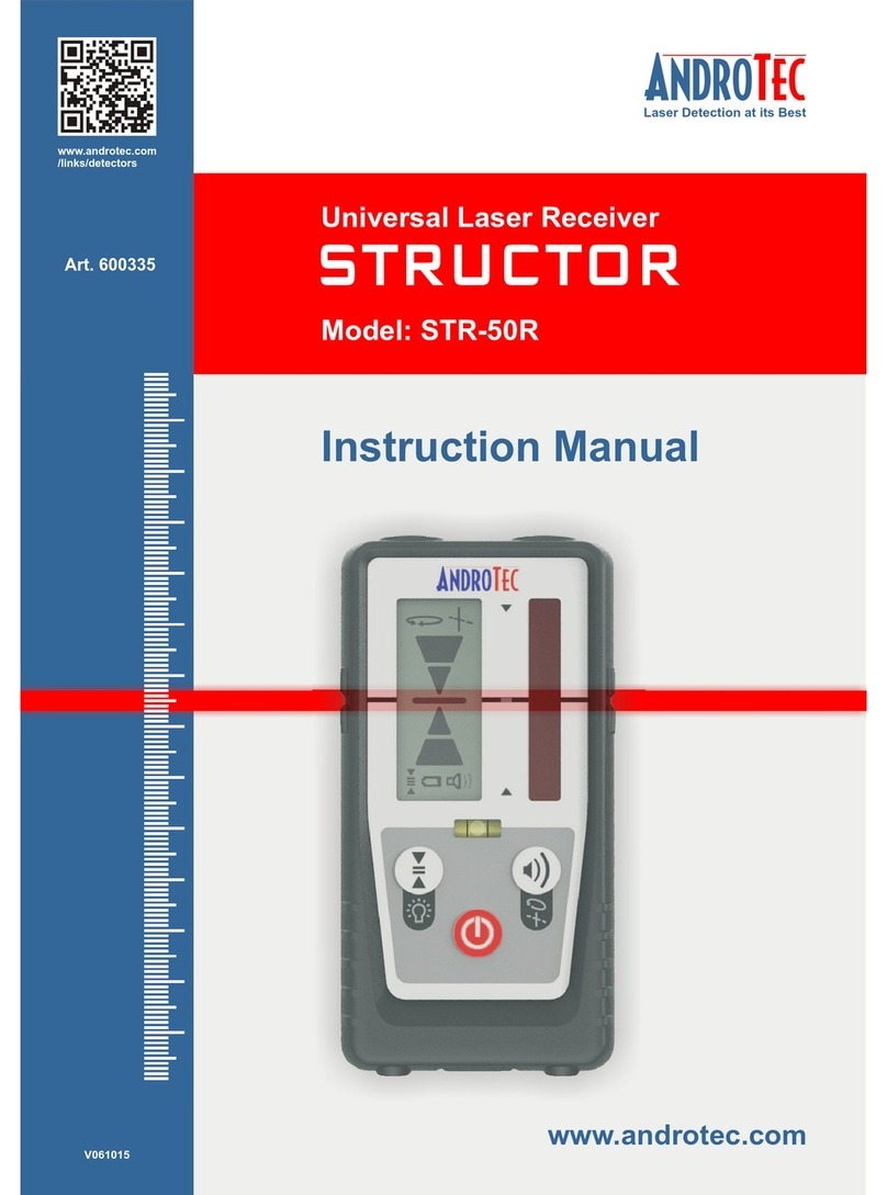 AndroTec Structor STR-50R instruction manual
