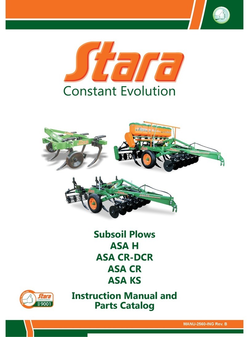 Stara ASA H Instruction manual and parts catalog