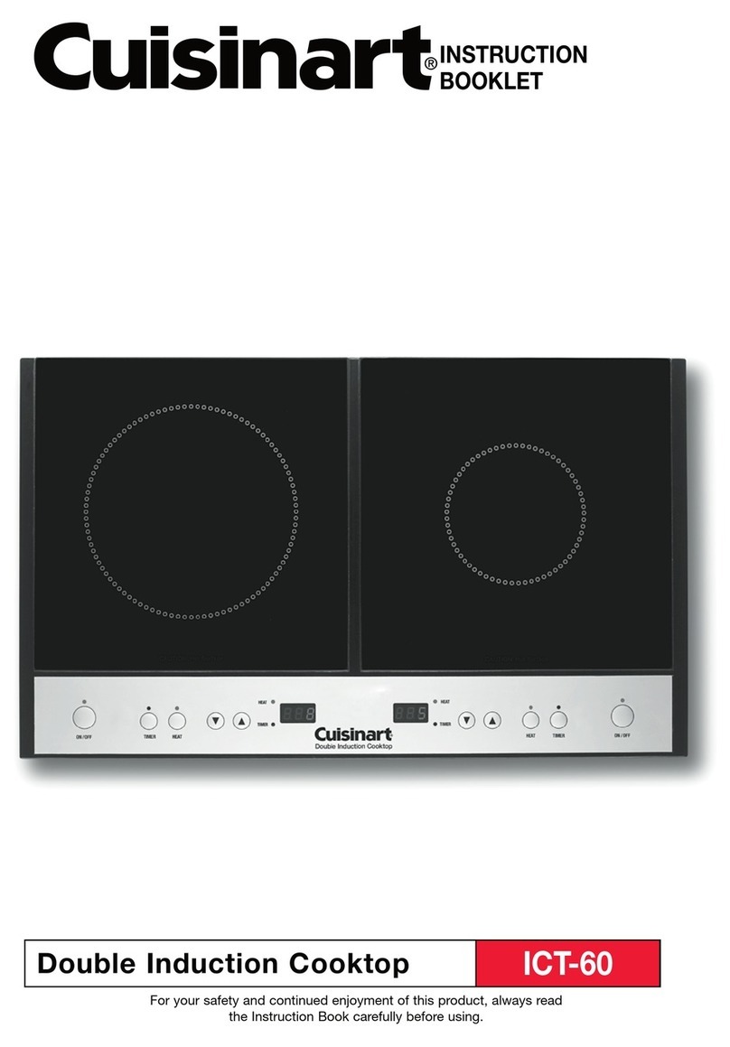 Cuisinart ICT-60 INSTRUCTION AND RECIPE BOOKLET