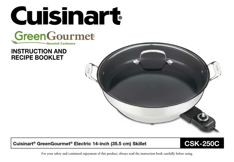 Cuisinart CSK-250C Service manual