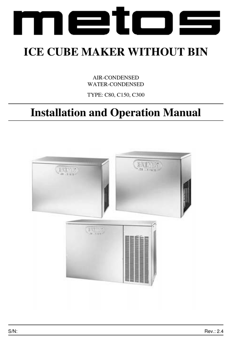 Metos C80 Installation guide