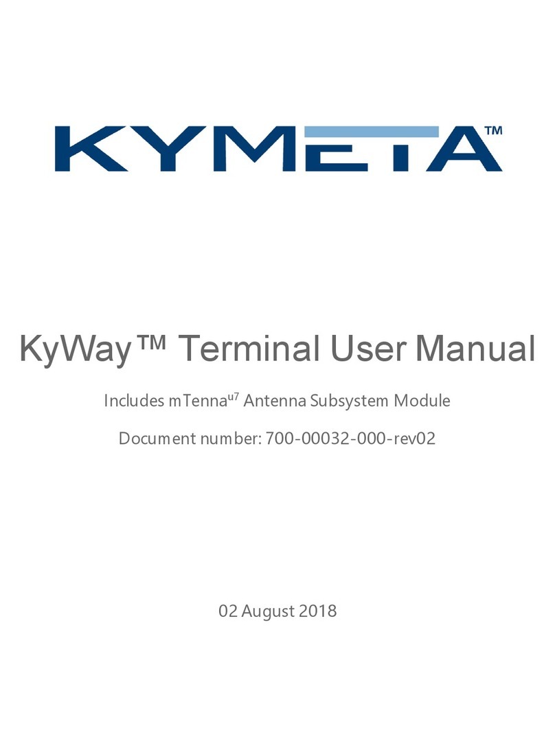 Kymeta KyWay User manual