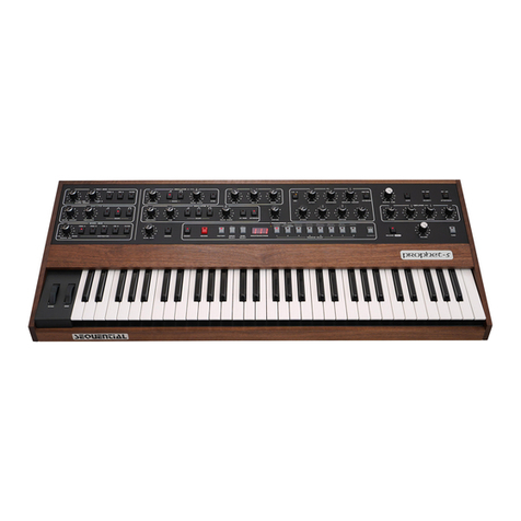 Sequential prophet 5 User manual