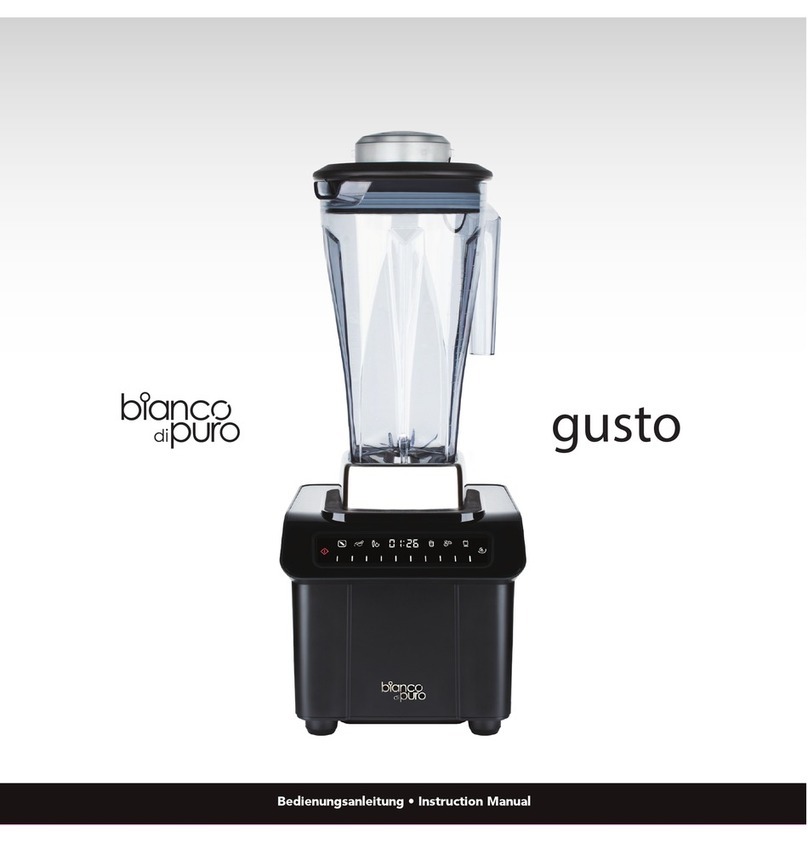 Bianco di Puro gusto User manual