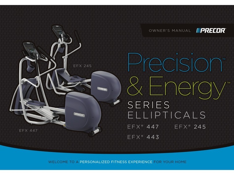 Precor PRECISION SERIES User manual