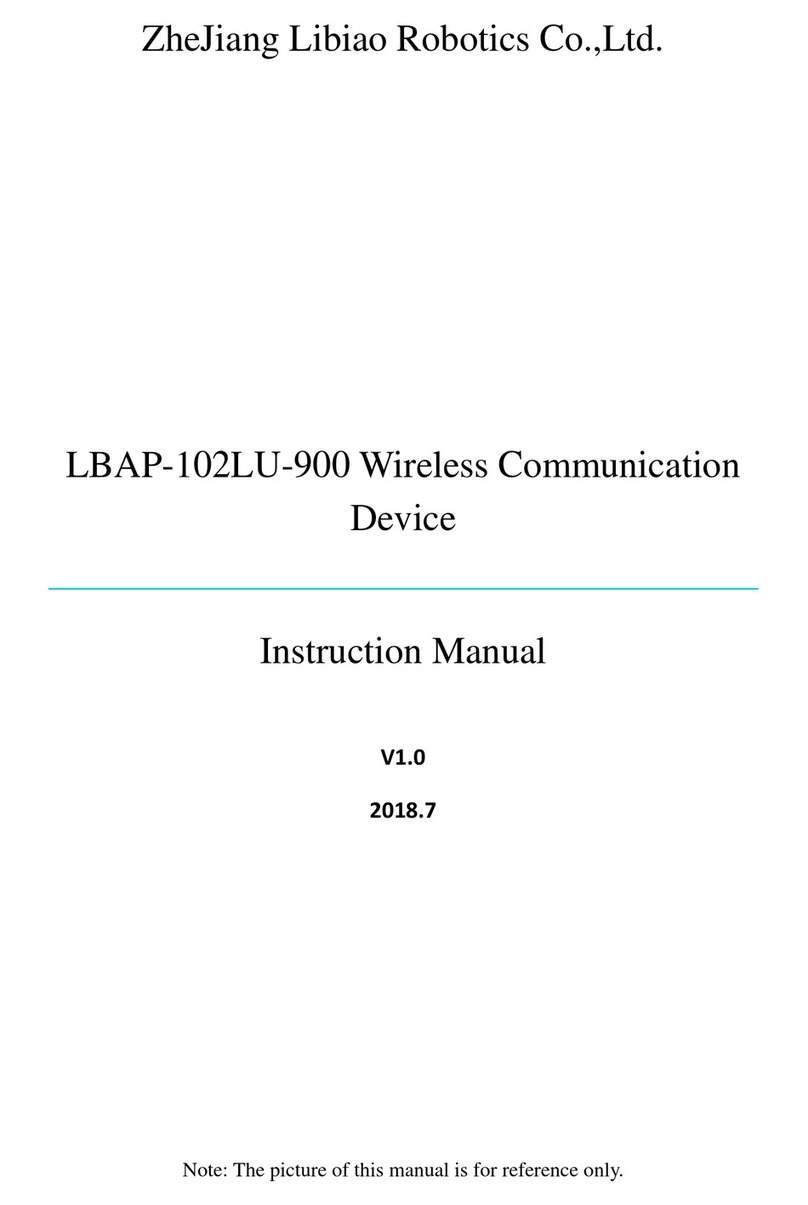 ZheJiang Libiao Robotics LBAP-102LU-900 instruction manual