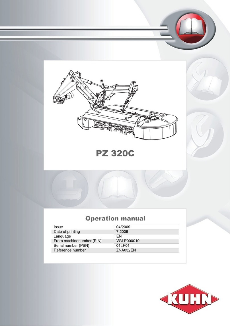 KUHN PZ 320C Operation manual