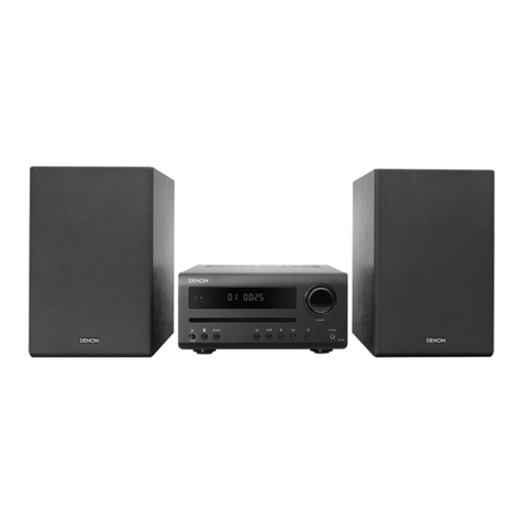 Denon D-T1 User manual Denon D-T1 User manual