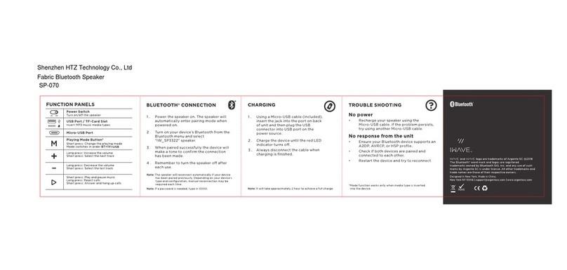 iWave SP3322 user manual