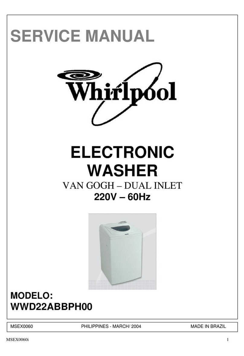 Whirlpool VAN GOGH WWD22ABBPH00 User manual