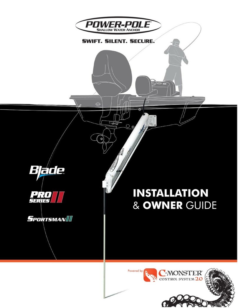 Power-Pole PRO II Series Installation and owner's guide