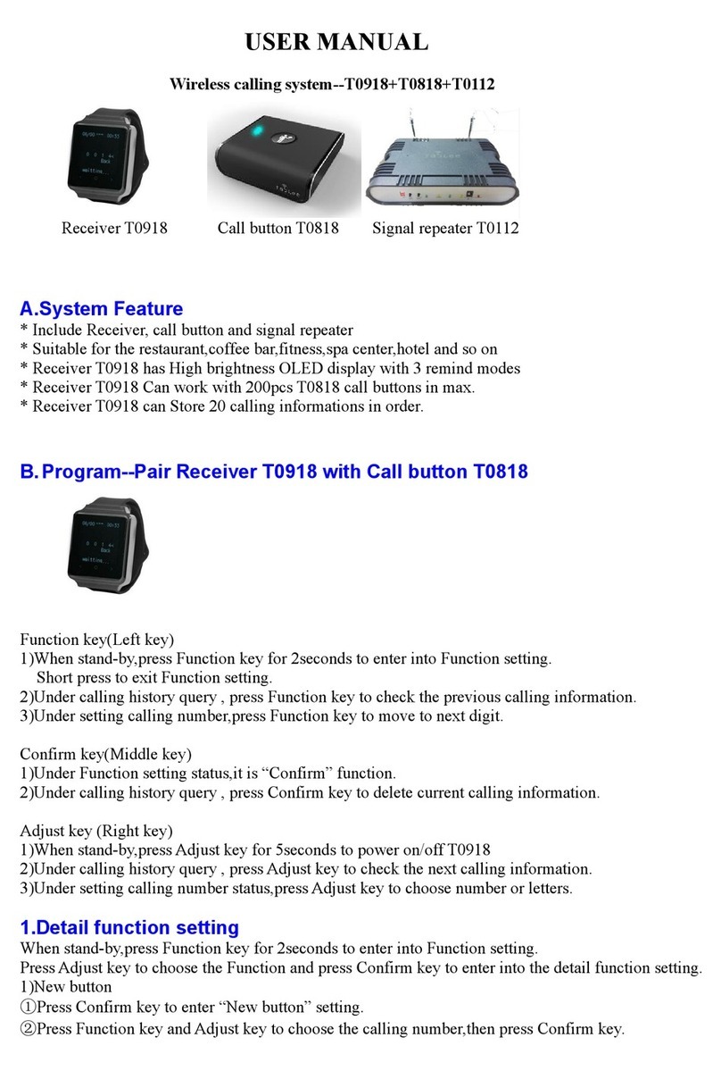 Tablee T0918 User manual