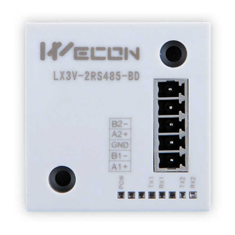 Wecon LX3V-2DAV-BD User manual Wecon LX3V-2DAV-BD User manual