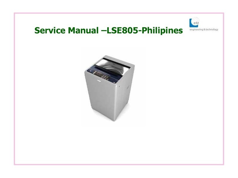 Whirlpool WhiteMagic LSE805 Service manual