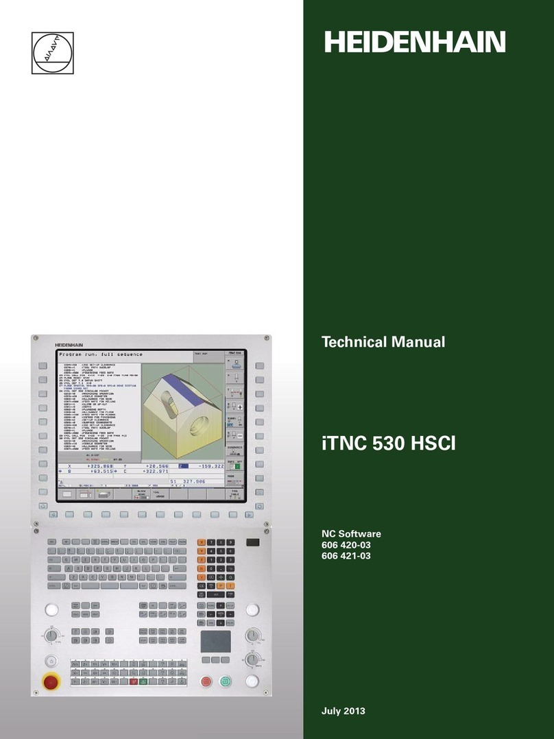 HEIDENHAIN iTNC 530 HSCI User manual