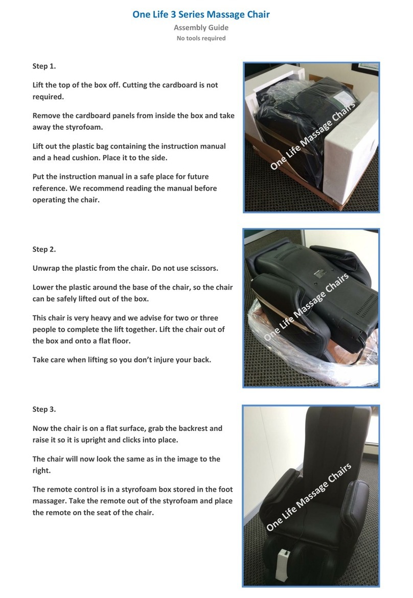 One Life 3 Series Assembly guide
