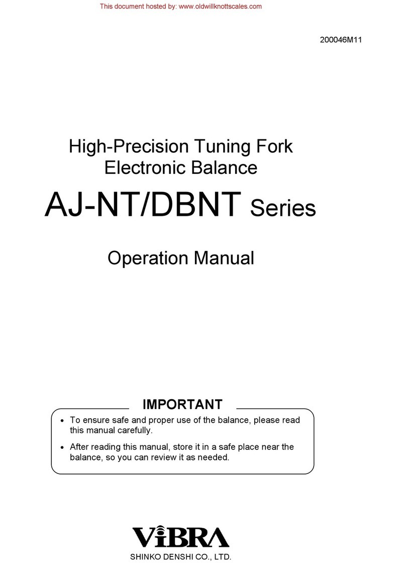 Vibra AJ220NT/DBNT Operation manual