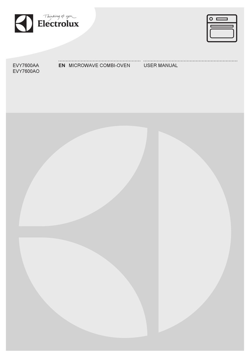 Electrolux EVY7600AA User manual