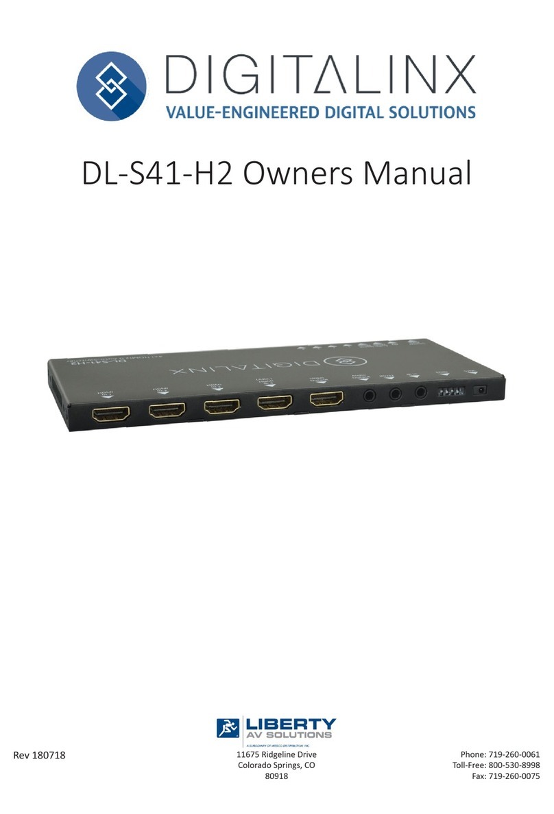 DigitaLinx DL-S41-H2 User manual