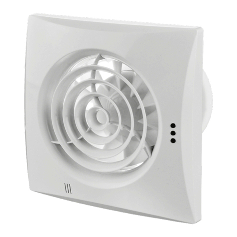 Vents 100 Quiet-dMEV DC User manual