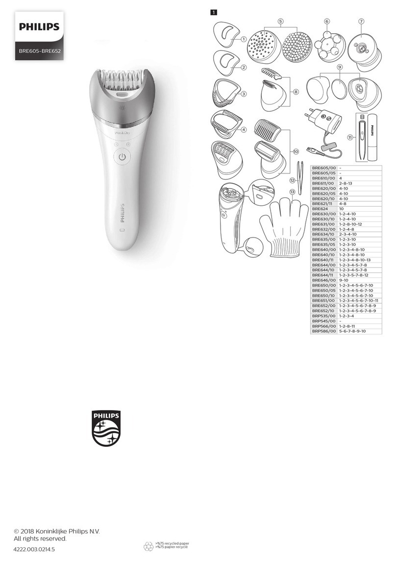 Philips BRE610/00 user manual