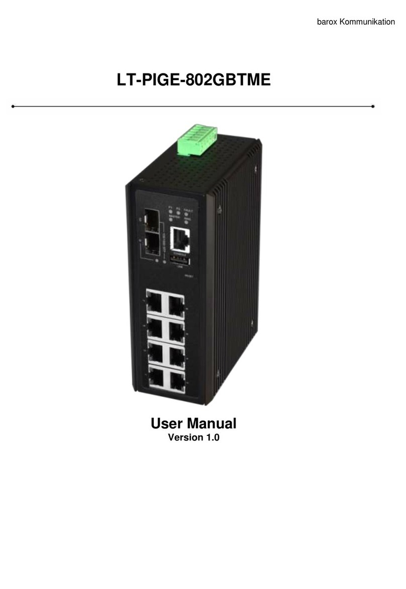 Barox LT-PIGE-802GBTME user manual