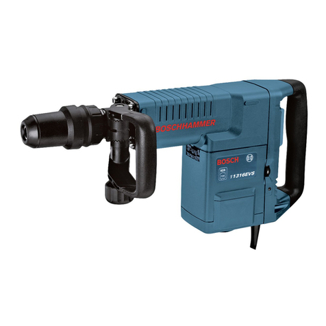 Bosch GSH 11 E User manual