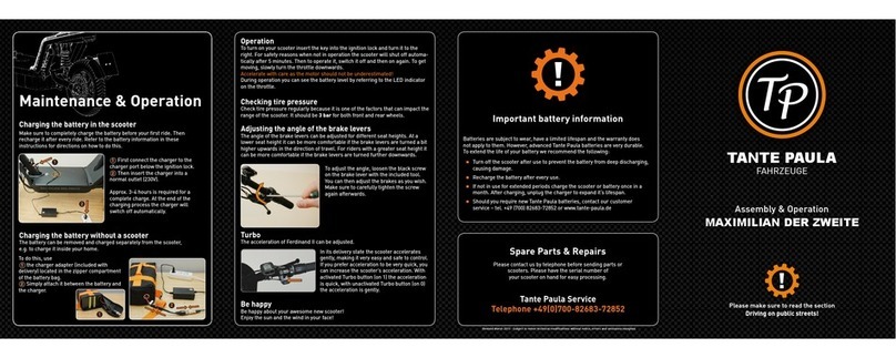 Tante Paula Maximilian II Installation instructions