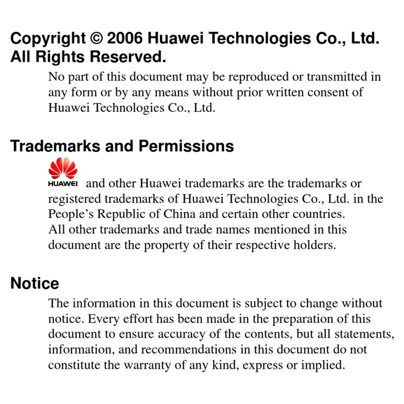 Huawei E630 manual