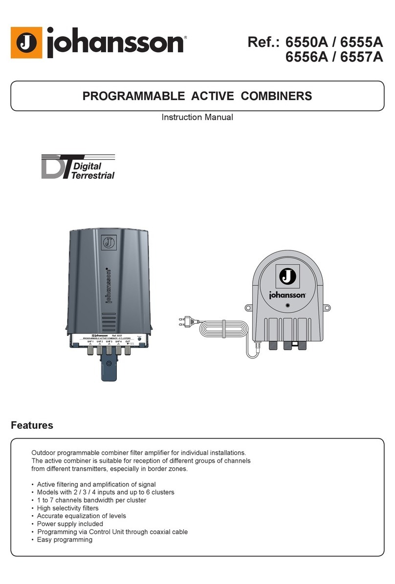 Johansson 6550A instruction manual